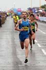 Mark Kenneally finishing the BUPA Great North Run.